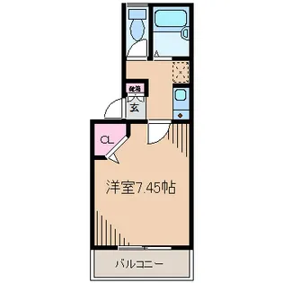 グロワールハウス【3階】の間取り