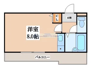 ロイヤルメゾン【4階】の間取り