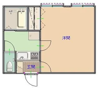 バイオレットハイム【3階】の間取り