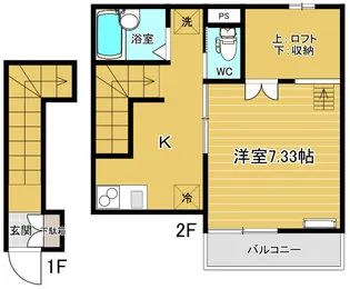 アルブルヴィラージュ【2階】の間取り