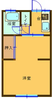 エスポワール清水【2階】の間取り