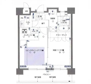 アーバンプレイス寄居【5階】の間取り