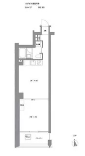 ラグゼナ東高円寺【2階】の間取り