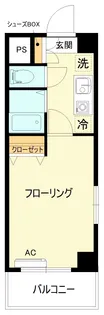 ラージャンハウス【2階】の間取り