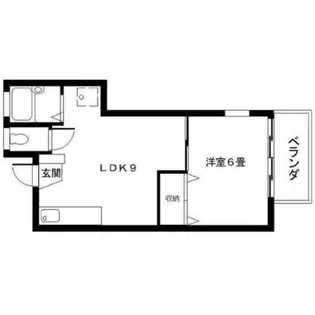 グリーンヒルズ本牧【1階】の間取り