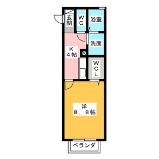 はなみずき【2階】の間取り