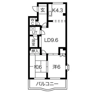 フェアリー【2階】の間取り