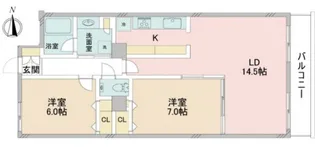 Savoir Ebis サヴォワール エビス【3階】の間取り