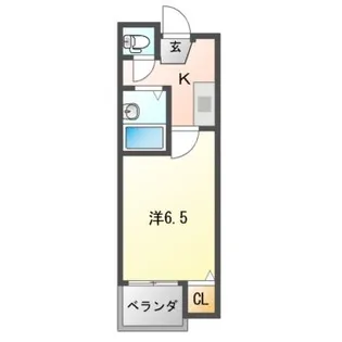 DHマンション【5階】の間取り