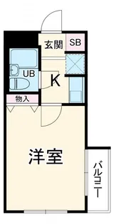 ライオンズマンション東村山第3【2階】の間取り