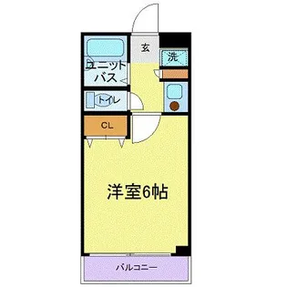 コンフォートマンション下町【3階】の間取り