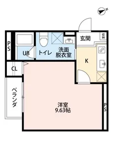 大阪府堺市西区浜寺諏訪森町西2【アパート】の間取り