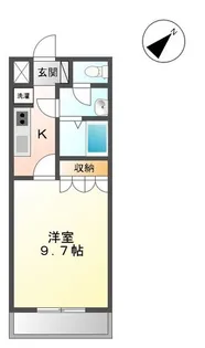 グリーンビューハイム【2階】の間取り