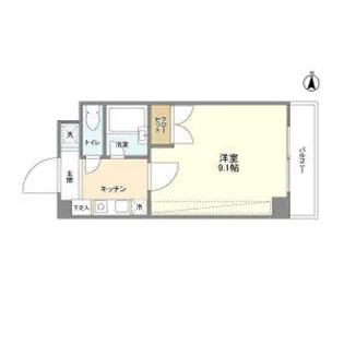 クリスティ南塚口【5階】の間取り