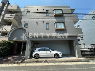 アパートメントカヤ中原【1階】の外観