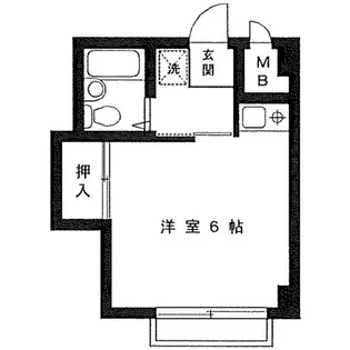 コンフォートレジデンス【2階】の間取り