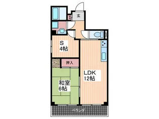 オオノスポーツビル【4階】の間取り