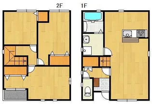 山口県周南市秋月2【一戸建】の間取り