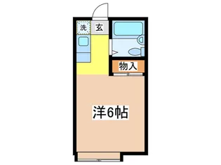 サンライズガーデン西葛西【1階】の間取り