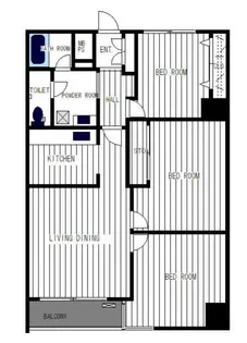 神奈川県横浜市中区長者町2【マンション】の間取り