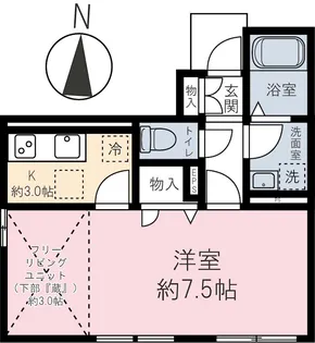 COLLARETTE【1階】の間取り