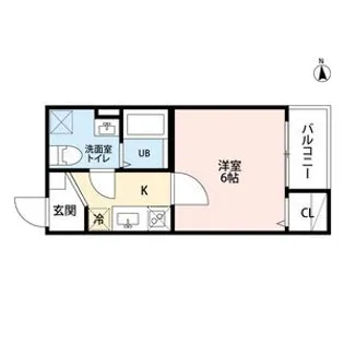 愛知県名古屋市中川区柳島町1【アパート】の間取り