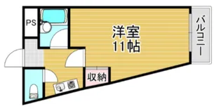エスポワール御崎【5階】の間取り