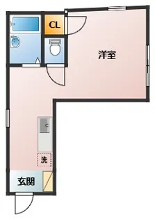 プルミエル北町【1階】の間取り