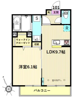 Fruitful・U【1階】の間取り