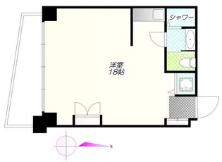保坂レジデンス【1階】の間取り