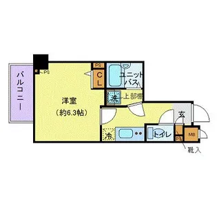 フェニックス池袋弐番館【5階】の間取り