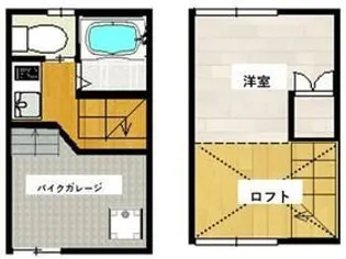 ドリームハイツ【1階】の間取り