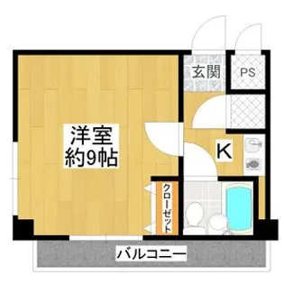 モンシェリーデンスクマモト【2階】の間取り