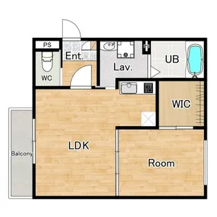 オガールコートナカモズ【2階】の間取り