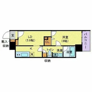 東京都台東区蔵前3【マンション】の間取り