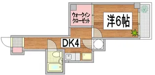 広島県広島市中区幟町【マンション】の間取り