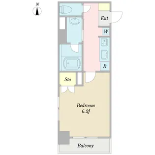 プロシード東陽町【5階】の間取り