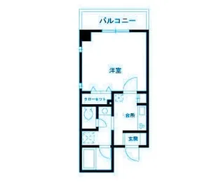 神奈川県川崎市高津区溝口4【マンション】の間取り