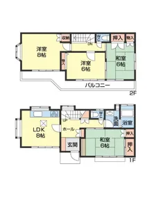 埼玉県さいたま市見沼区島町【一戸建】の間取り