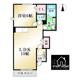徳島県徳島市春日2【アパート】の間取り