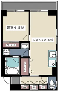 東京都大田区西糀谷4【マンション】の間取り