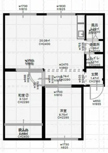 Pax.BLD八木【3階】の間取り