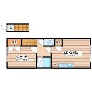 カーサ・レイ【2階】の間取り