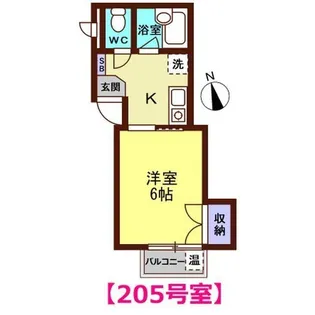 アールベール長土塀【2階】の間取り