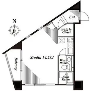 東京都港区南青山7【マンション】の間取り