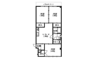 御堂コータス【4階】の間取り