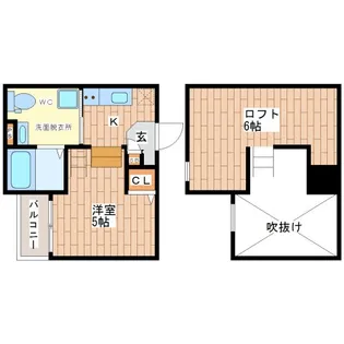 Grand Jete(グランジュテ)天王寺東【1階】の間取り