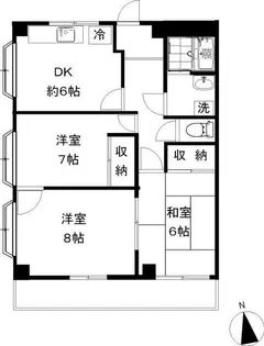 ラウンドハウスマンション【1階】の間取り
