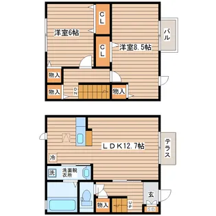 レジデンス南IIの間取り