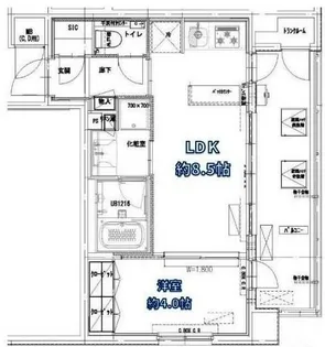 クラッシーコート北大塚【5階】の間取り